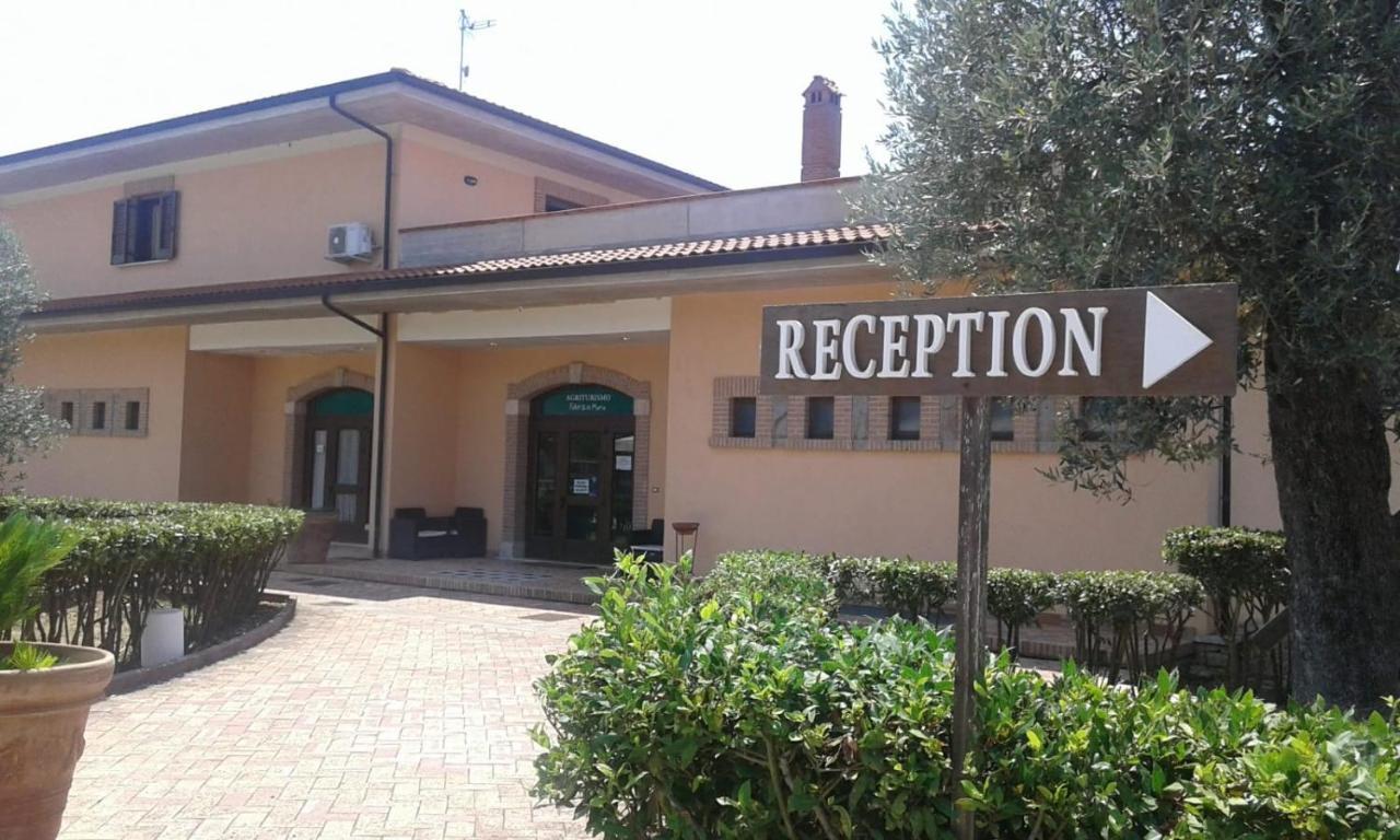 Agriturismo Fabrizio Maria Villa Capaccio Buitenkant foto